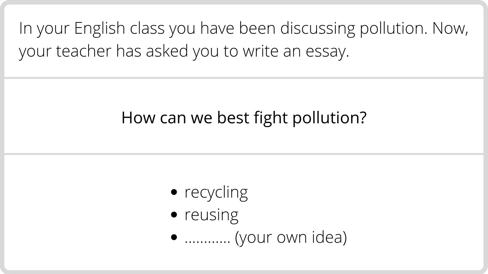 cómo escribir un essay en inglés idiomium