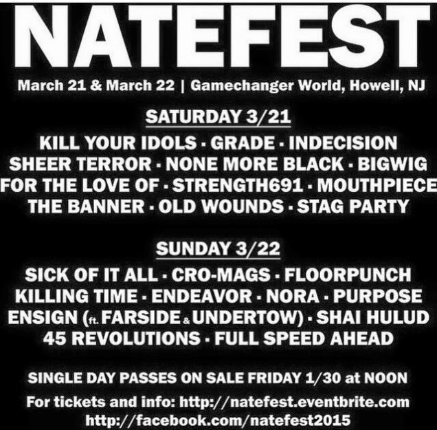 Nate Gluck (ENSIGN) benefit show announced!