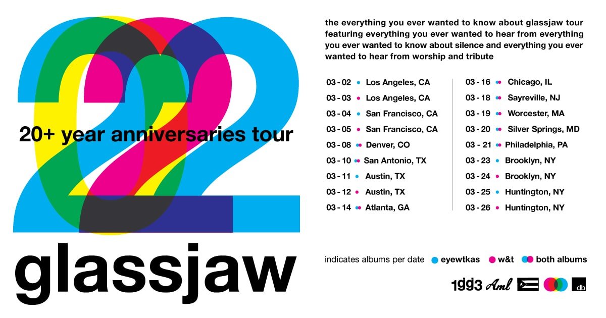 GLASSJAW to perform Everything You Ever Wanted to Know About Silence
