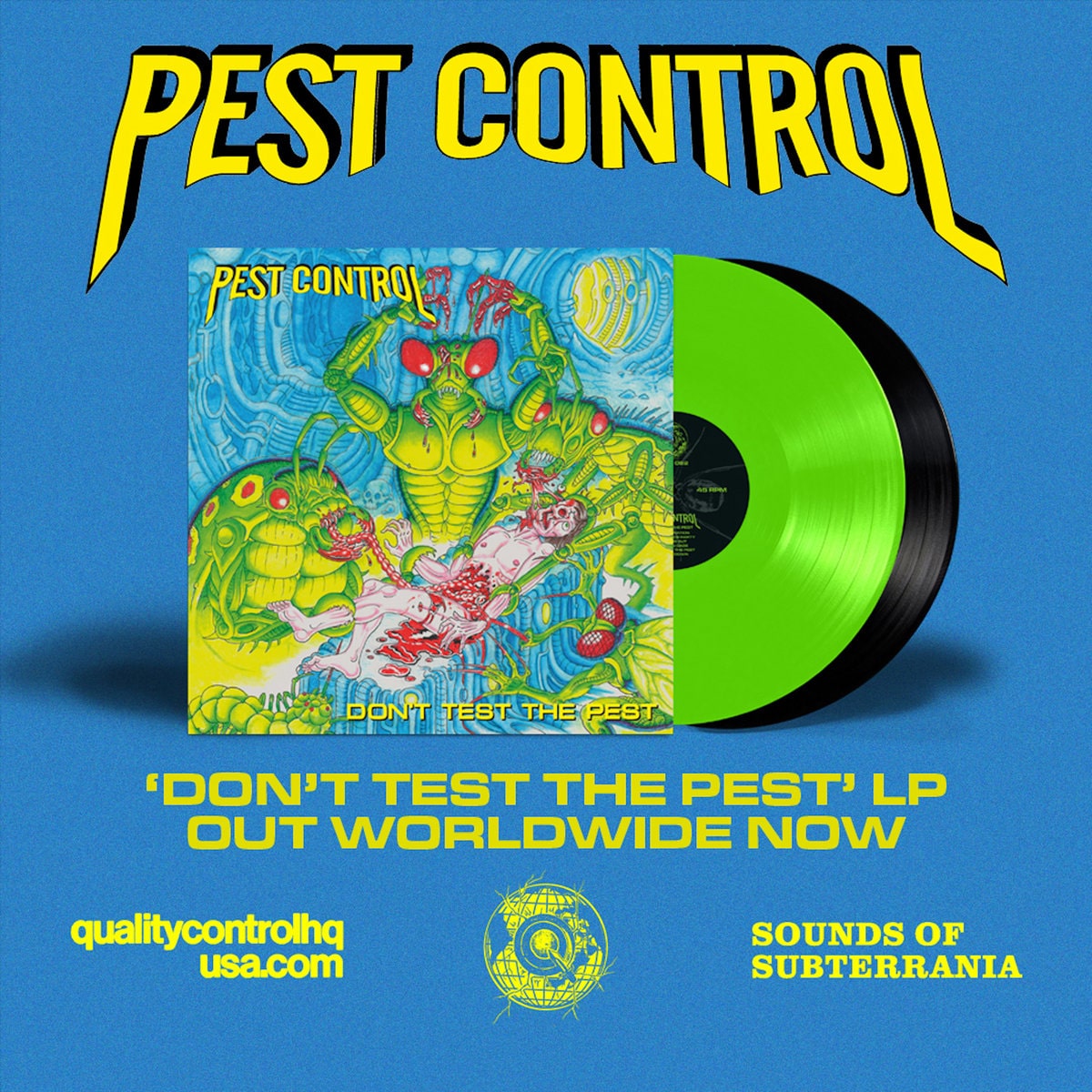 Leeds crossover thrash pack PEST CONTROL unleashes wild new LP "Don't