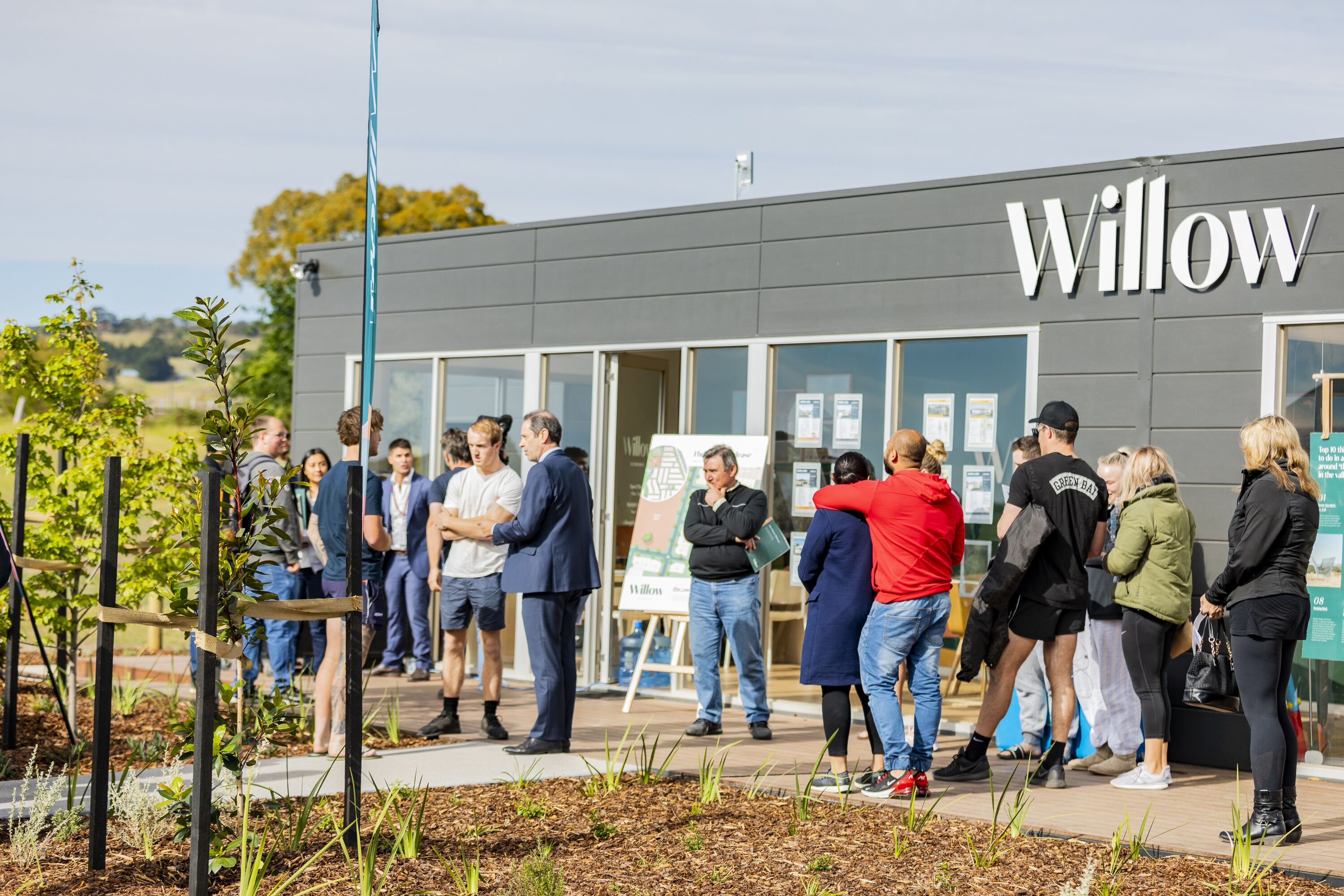 WILLOW LAUNCHES TO HUGE SUCCESS AS BUYERS CAMP OUT FOR FIRST BLOCKS