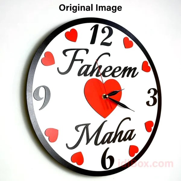 Customized Name Clock idlBox