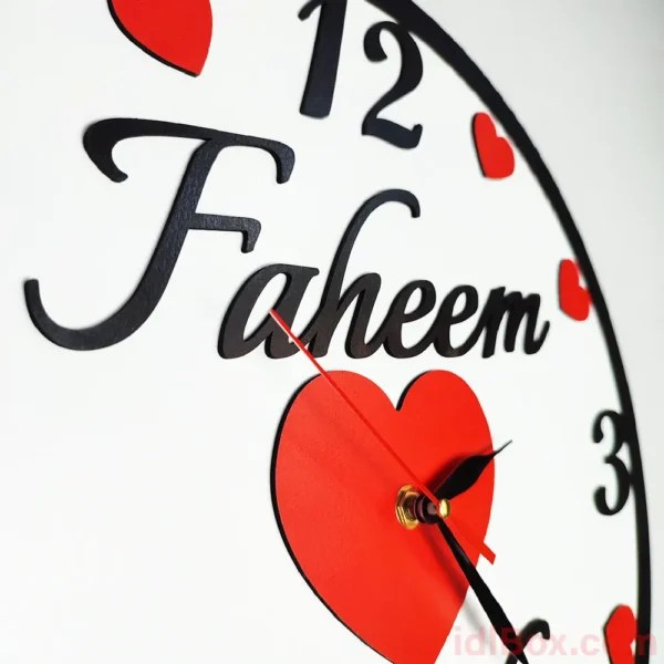 Customized Name Clock idlBox