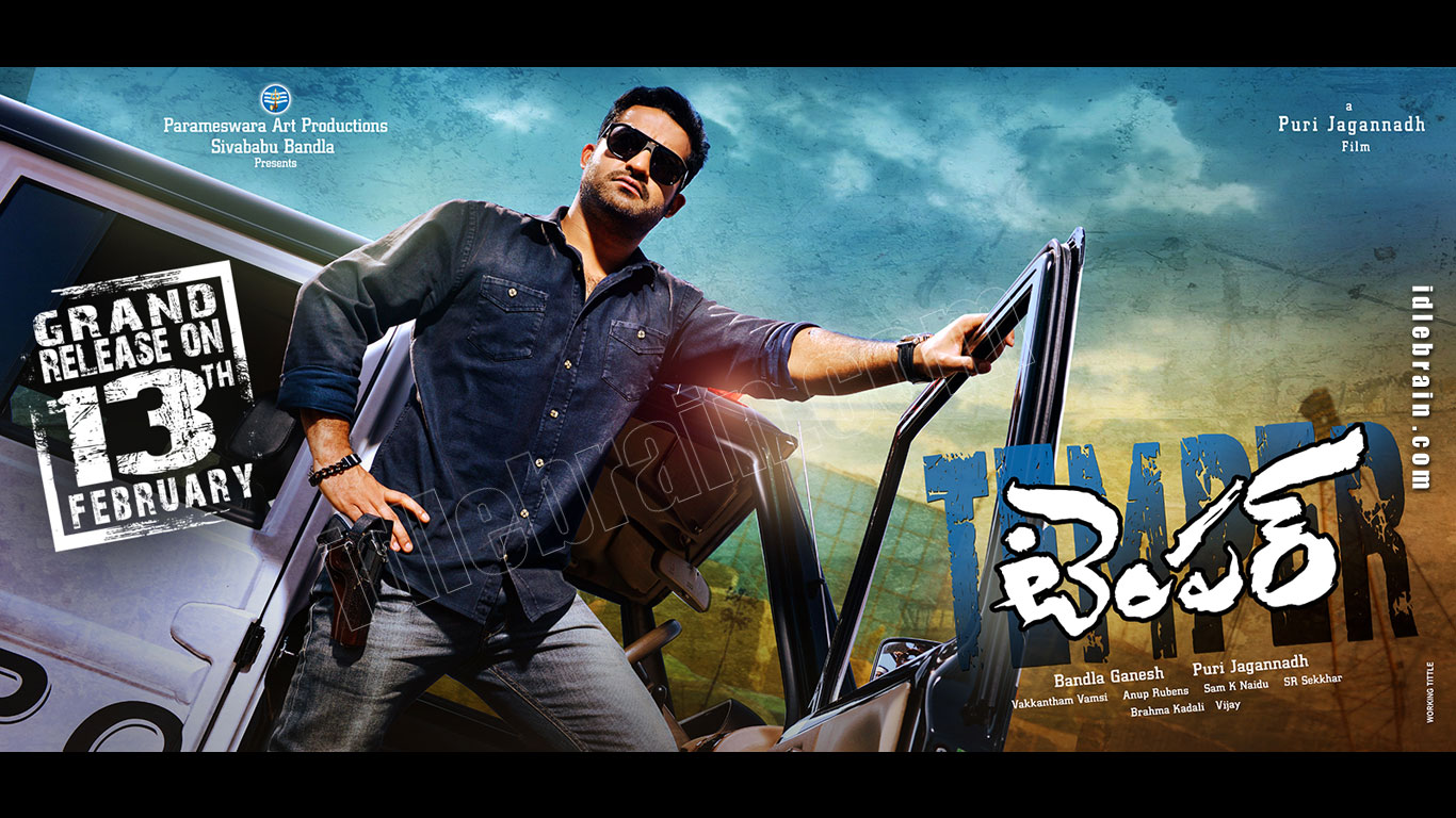 Temper wallpapers Telugu cinema posters Ntr
