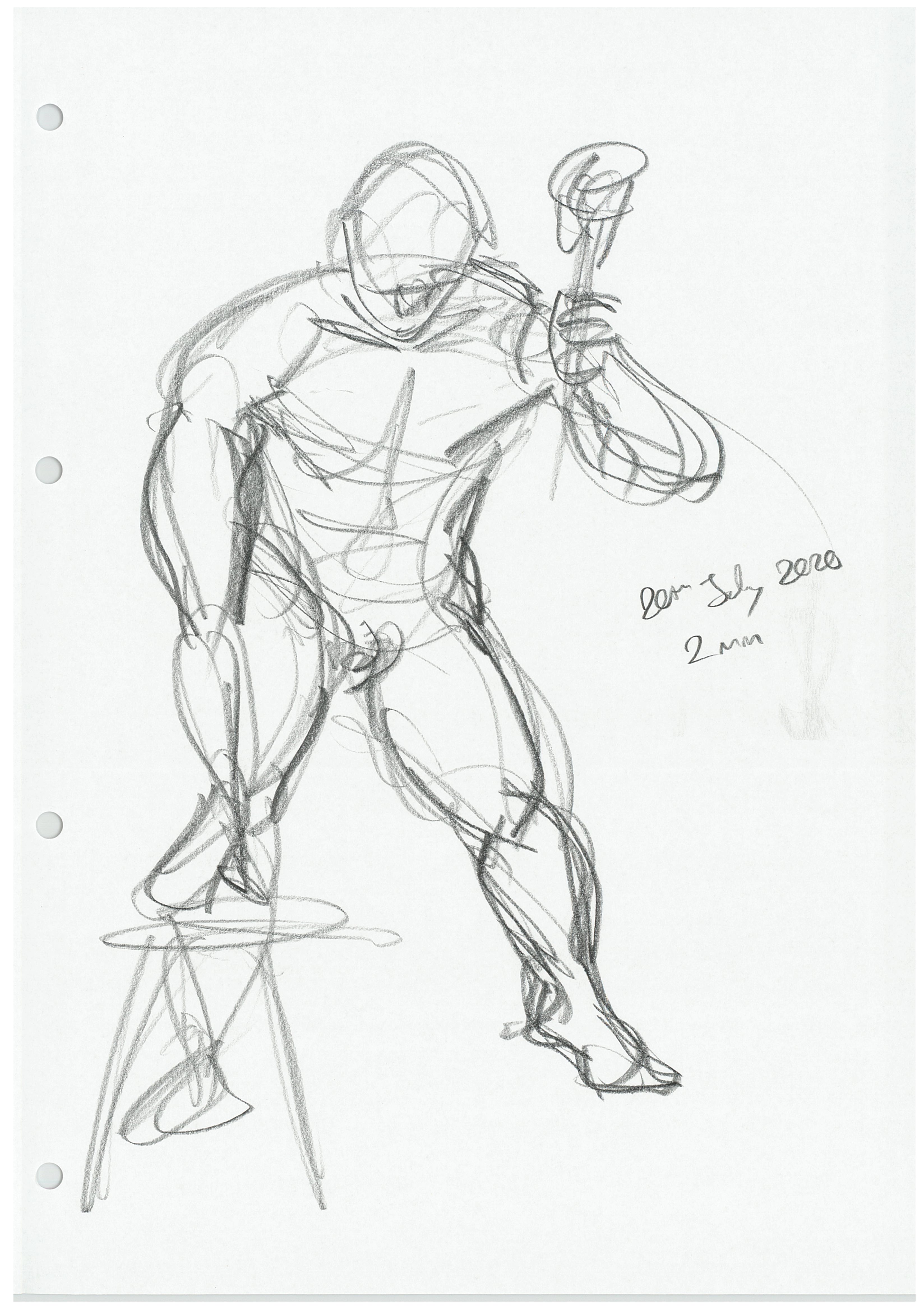 20 Jul 2020 Life Drawing Croquis Cafe 126 Idle Doodler's Idle