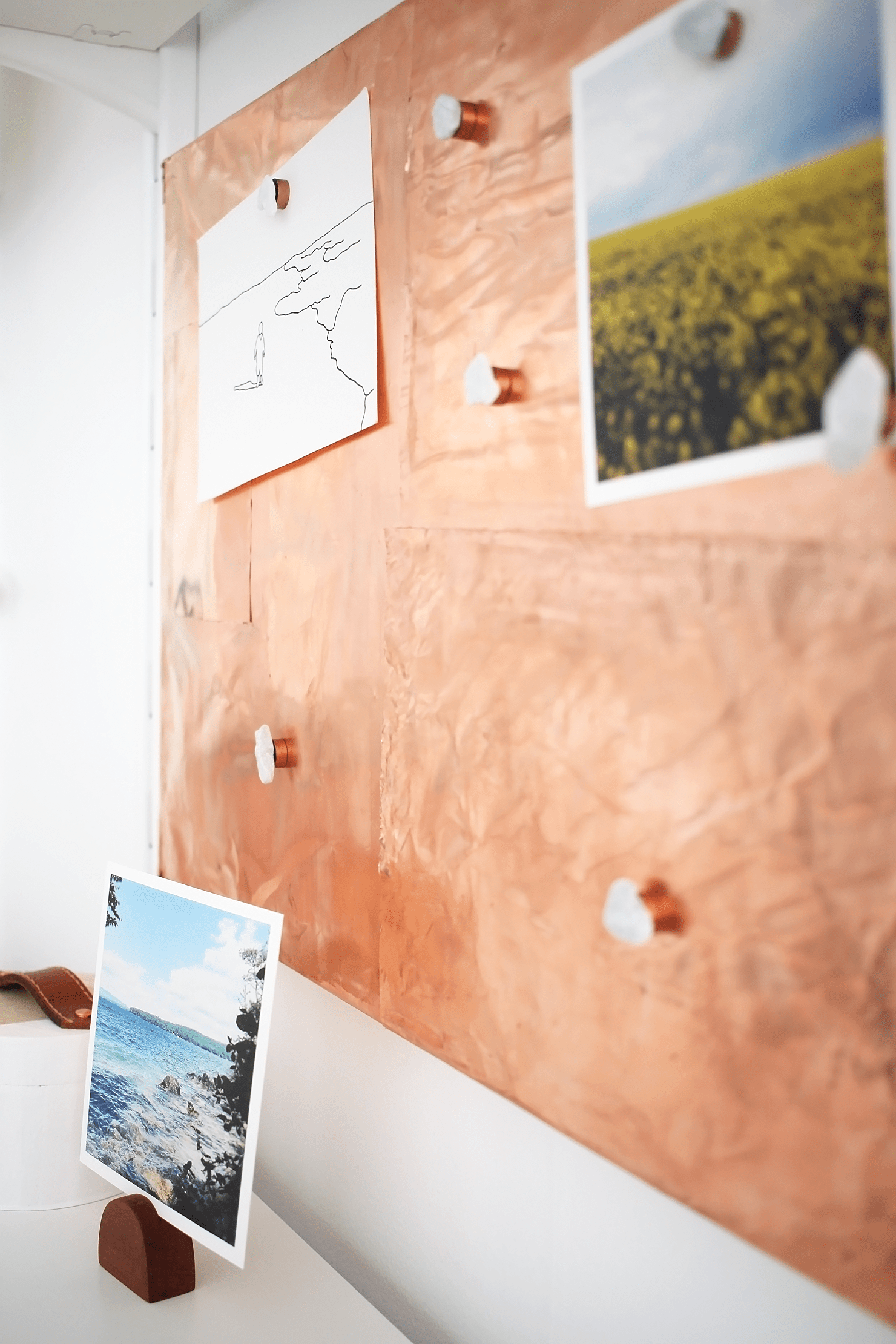 Easy DIY Copper Inspiration Board Idle Hands Awake