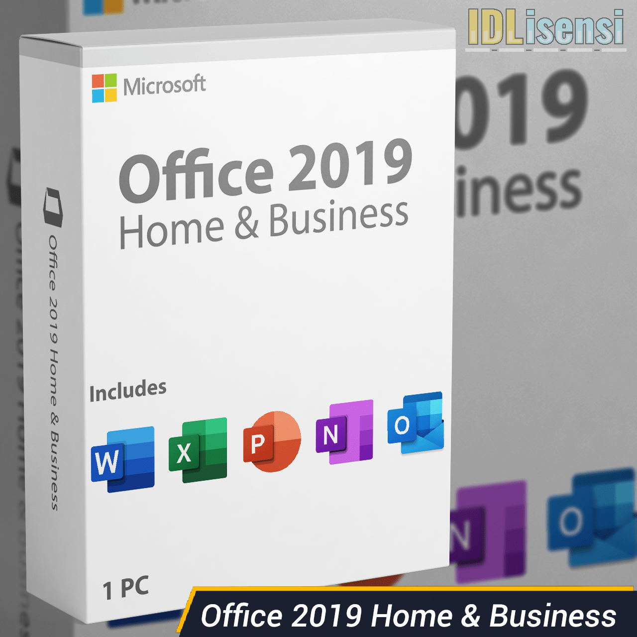 Office 2019 Home and Business Original Retail IDLisensi