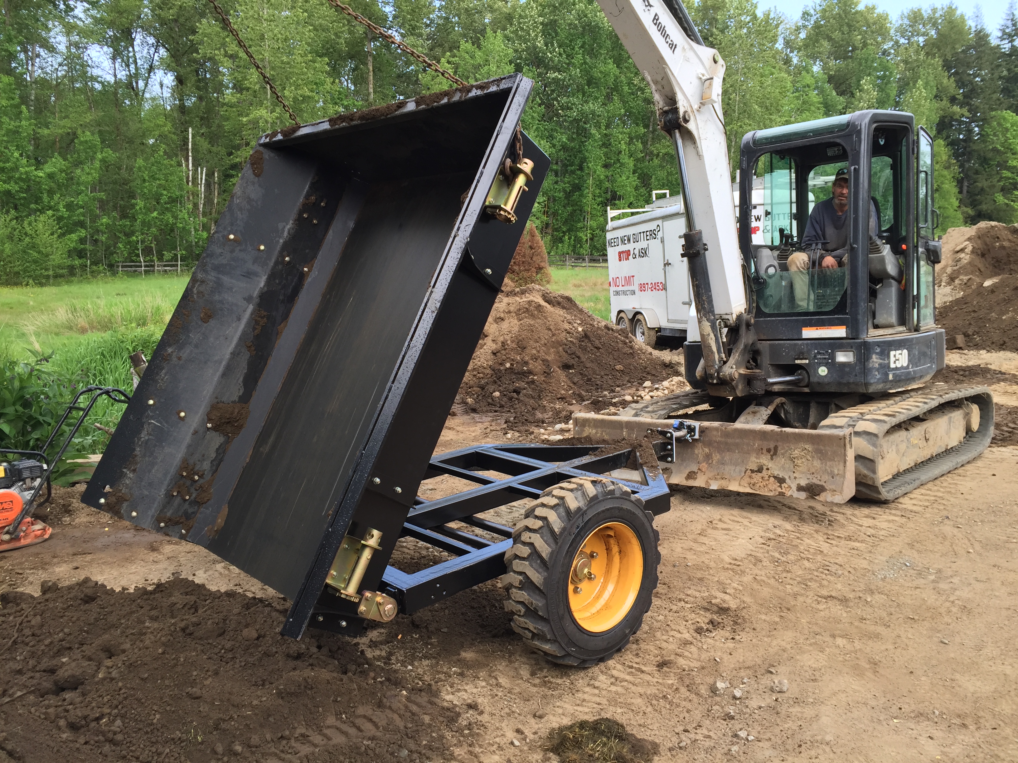 Excavator Dump Trailers IDM