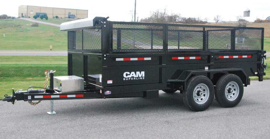 Heavy Duty Low Profile Dump Trailer IDM