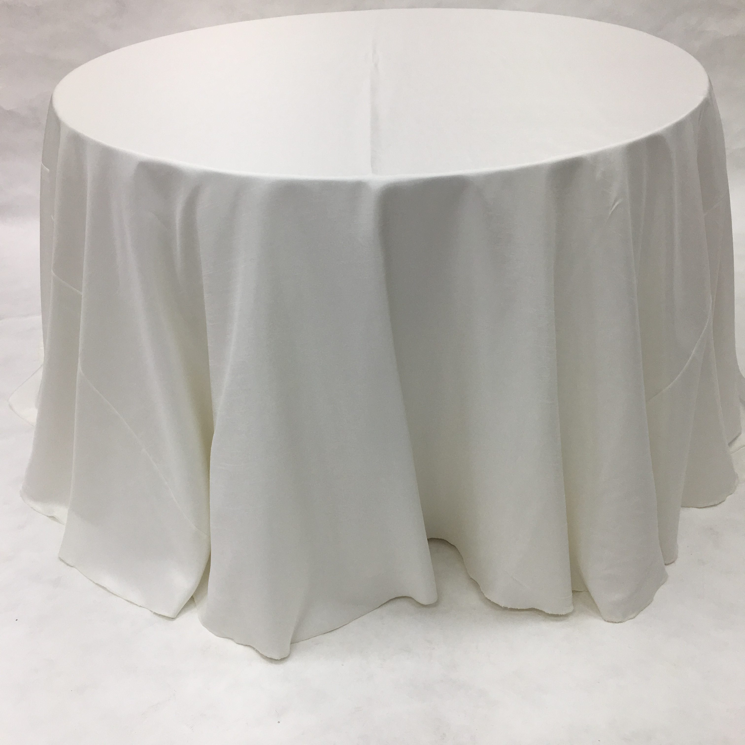 Ivory Shantung I Do Linens