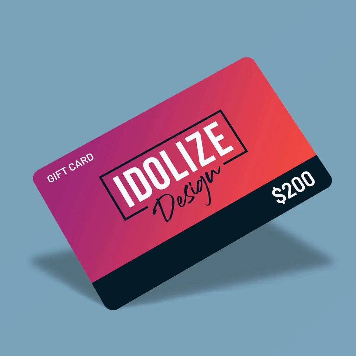 Buy Gift Cards Give The Gift of Great Design Idolize Design