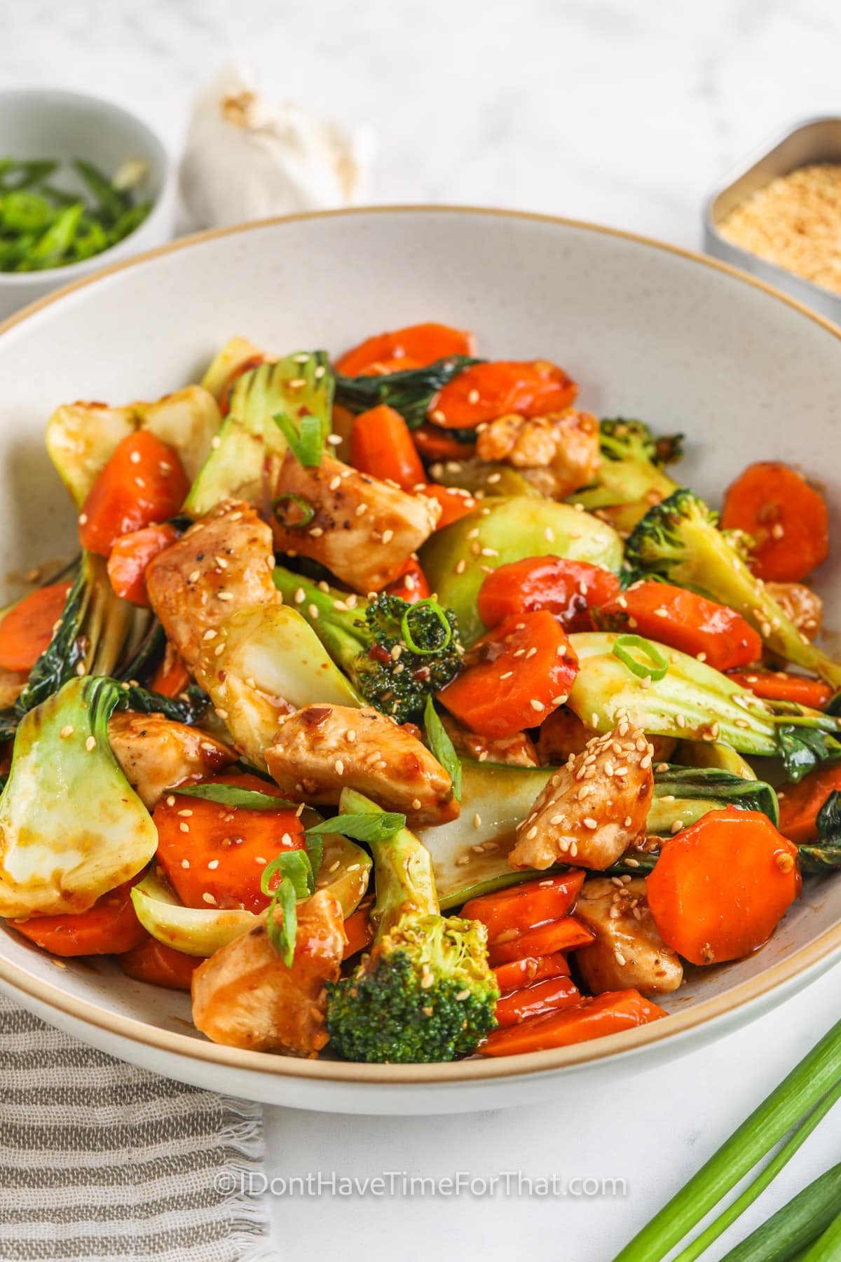 Chicken Vegetable Stir Fry I Don't Have Time For That!