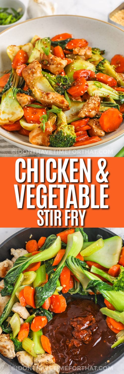 Chicken Vegetable Stir Fry I Don't Have Time For That!