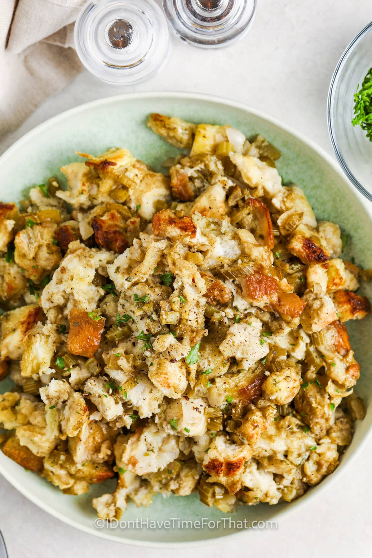 Instant Pot Stuffing I Don't Have Time For That!