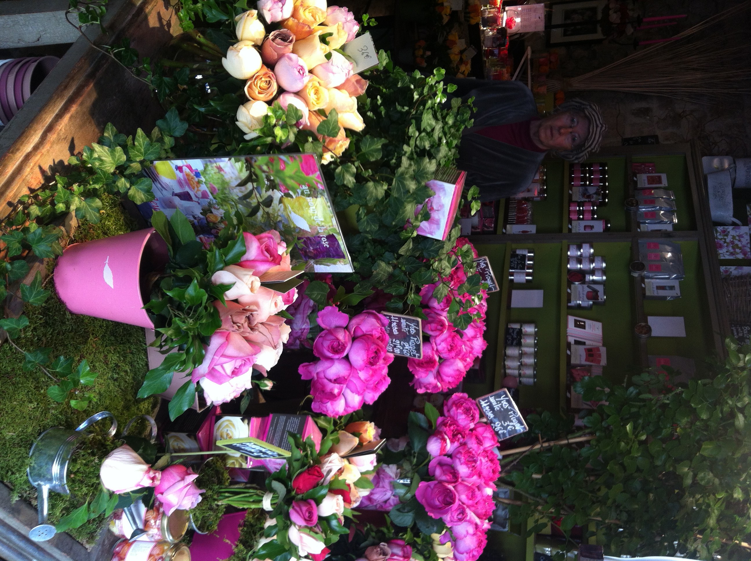 Flower shop near Luxemburg Gardens, Paris I Do PR