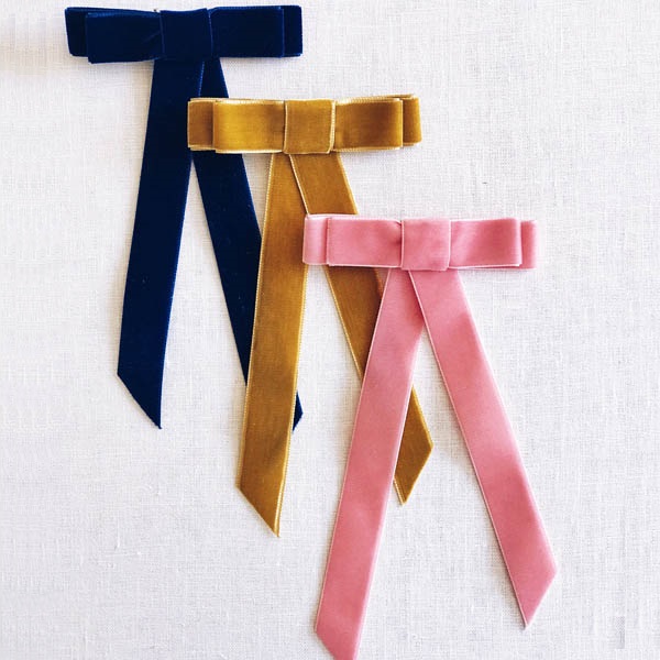 Solid Color Velvet Ribbon
