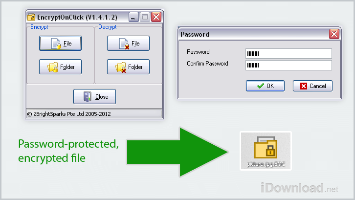 EncryptOnClick File Encryption Free Download
