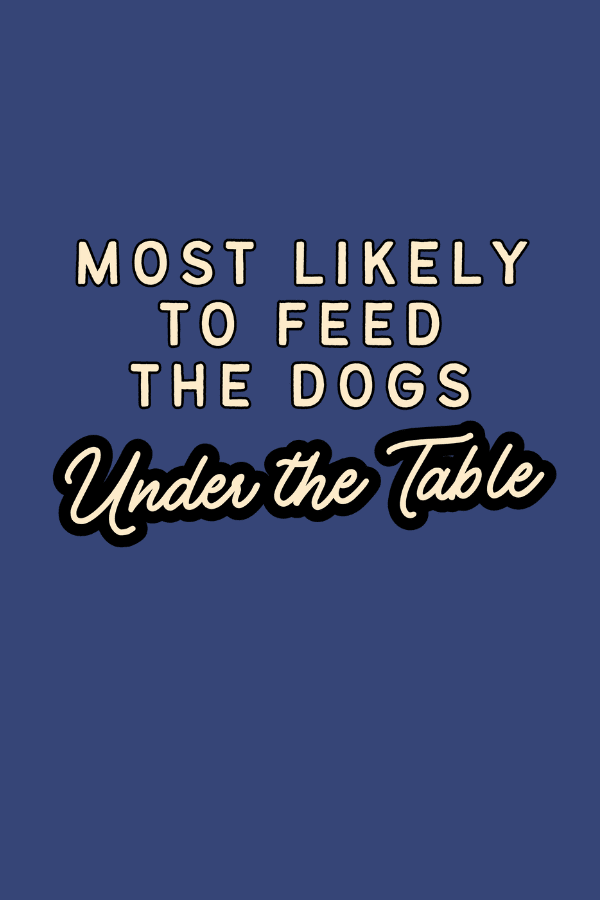 Under the Table Crewneck Sweatshirt I'd Rather Be With My Dog