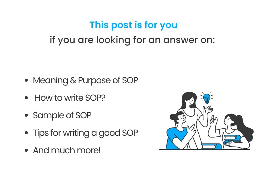 SOP Meaning, Purpose, Elements, How to write, Sample iDreamCareer