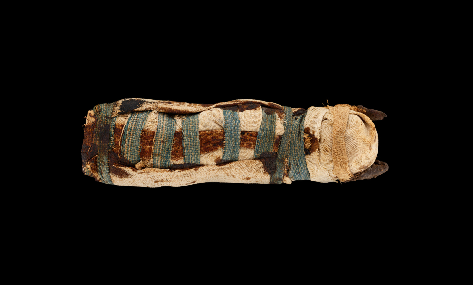 Mummy Of Cat, In Mummy Wrappings Smithsonian Institution