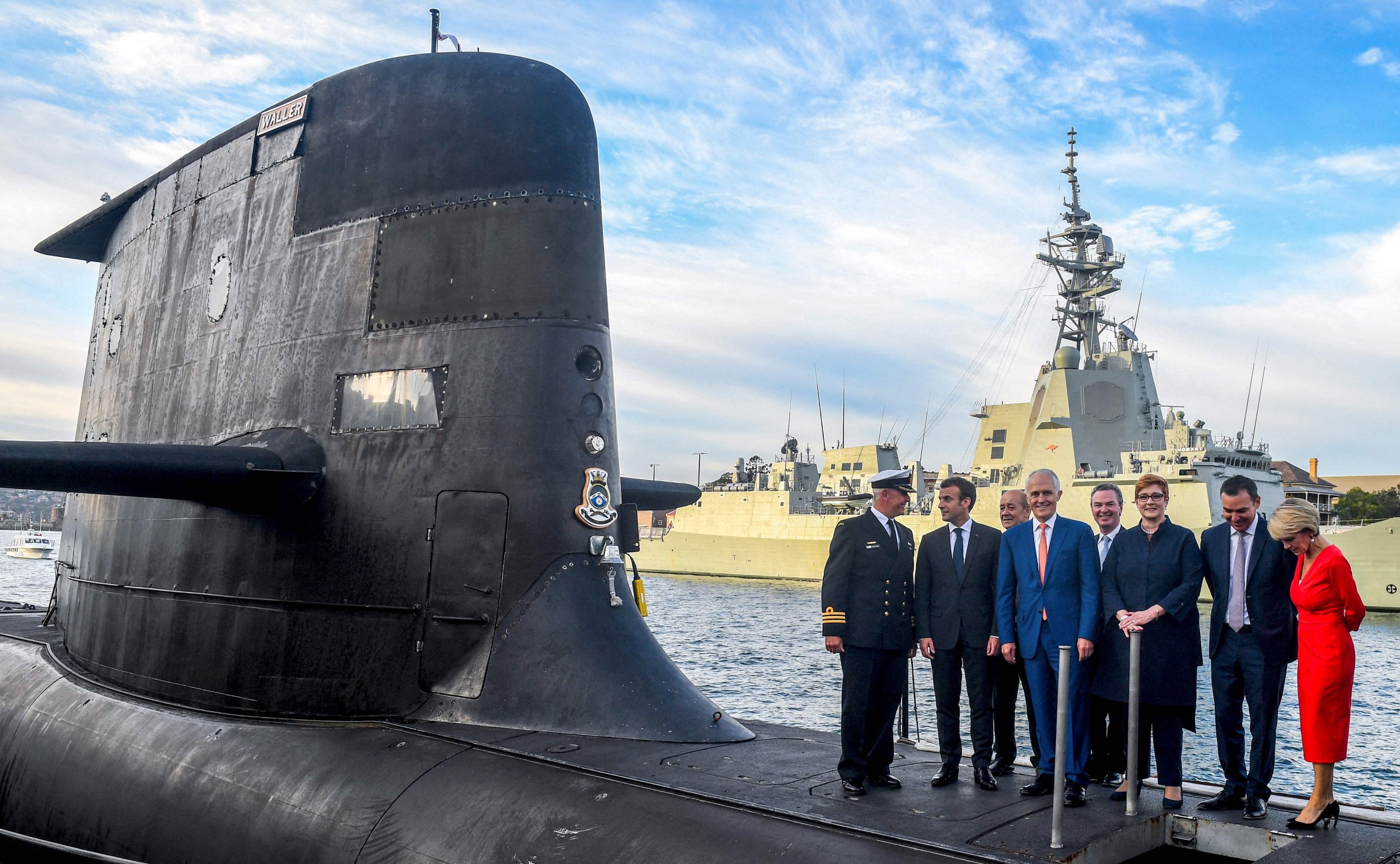 'French submarine deal was already at risk' Australian documents