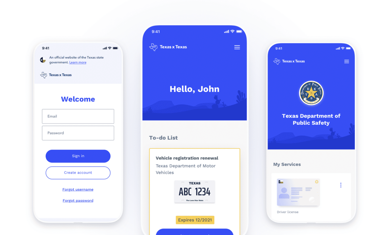 Does Texas have a mobile app for drivers license?