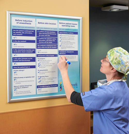 Patient Safety Increased by Patient Communication Boards
