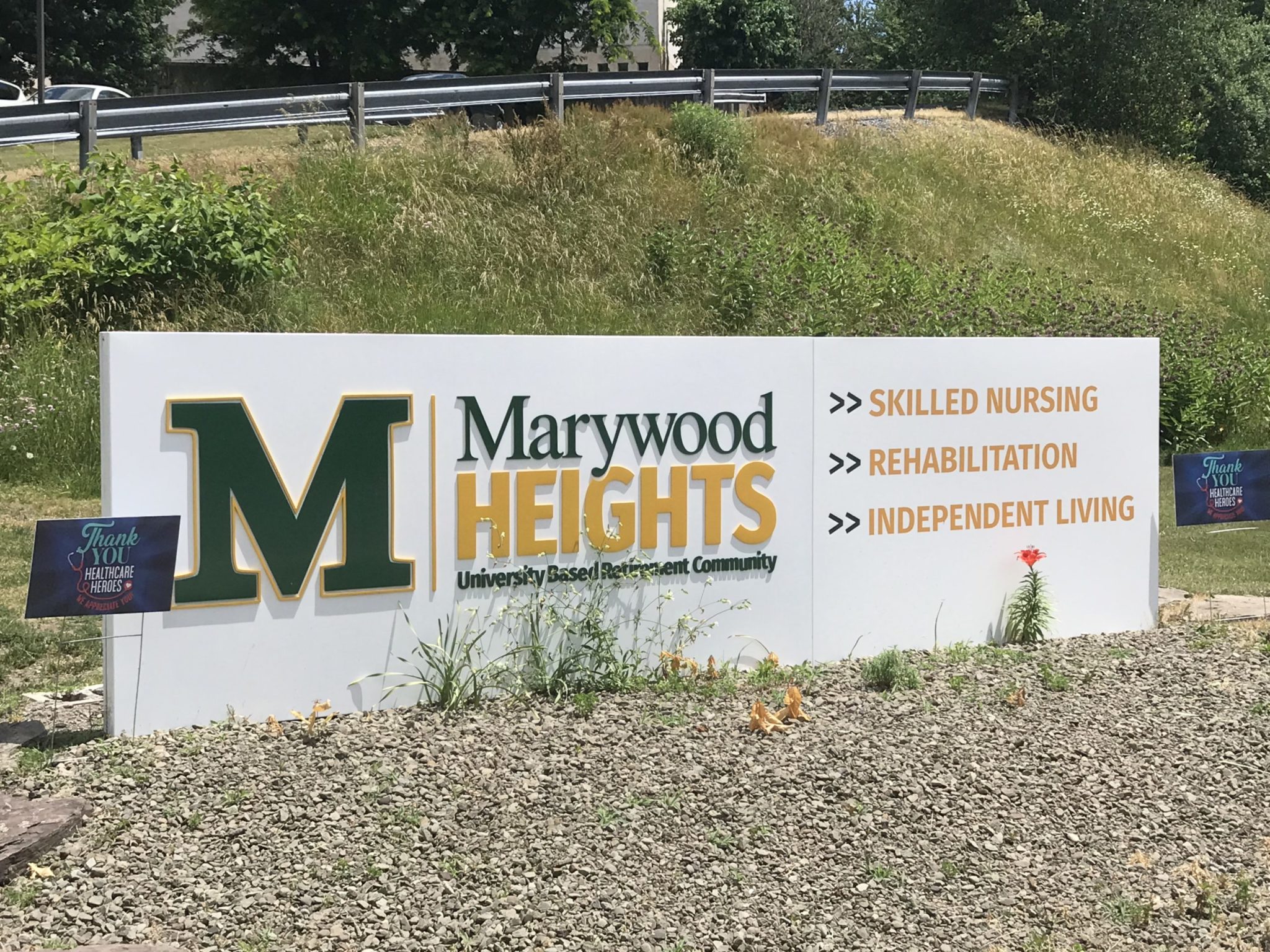 Campus Landmark Marywood University IDS Signage Company