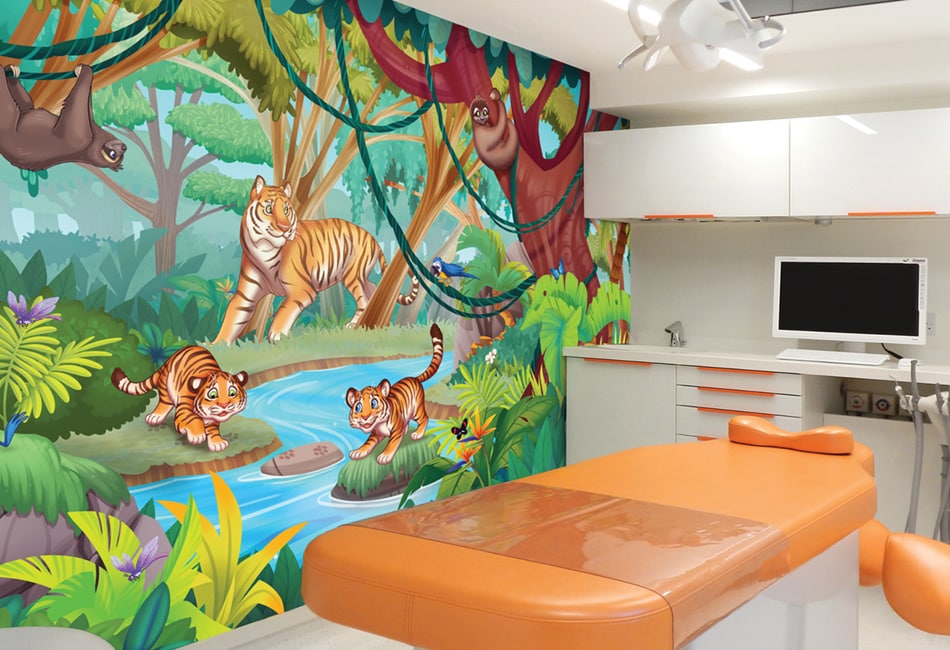 KidFriendly Dental Office Decor Imagination Design Studios