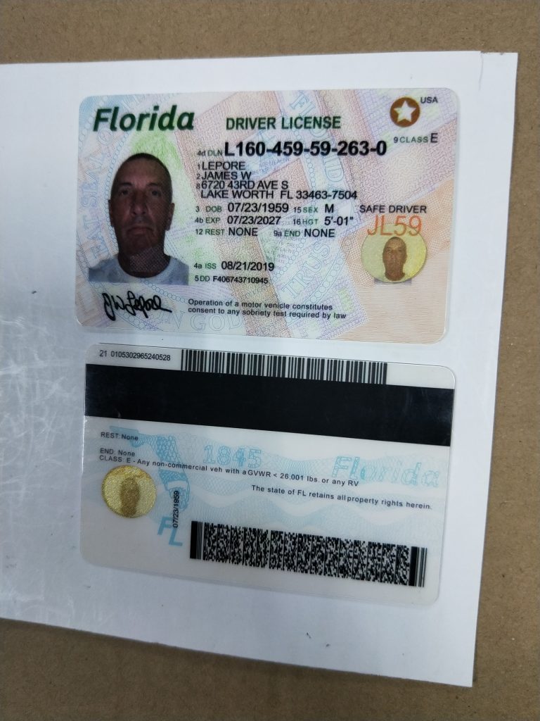 Florida Fake ID Buy Scannable Fake IDs IDTop