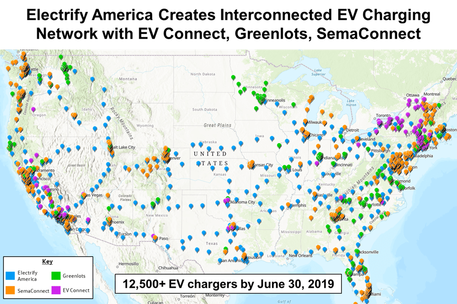 Electrify America Map Of Charging Stations Electrify America Charging Stations Map