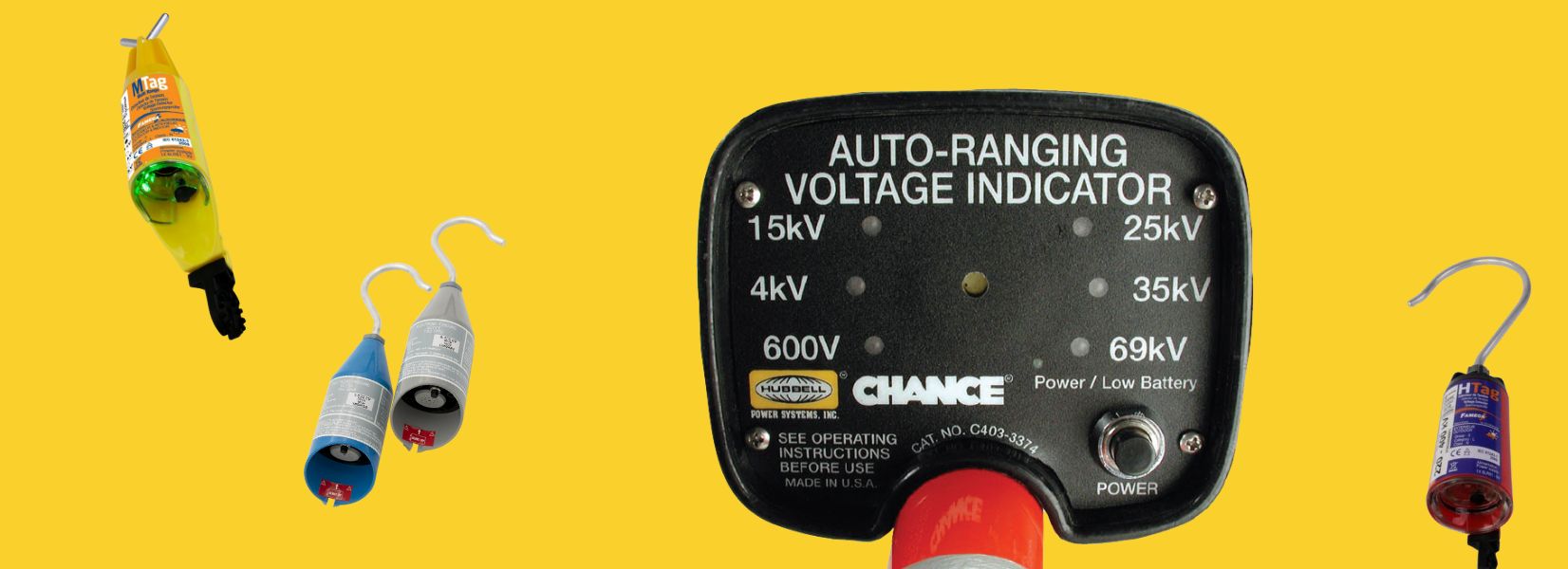 Voltage Detectors Phase Comparator & Rotation Tester Line Testers