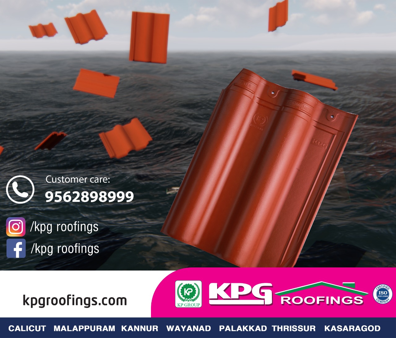 KPG ROOFINGS,Roofing Tiles Dealer in Malappuram