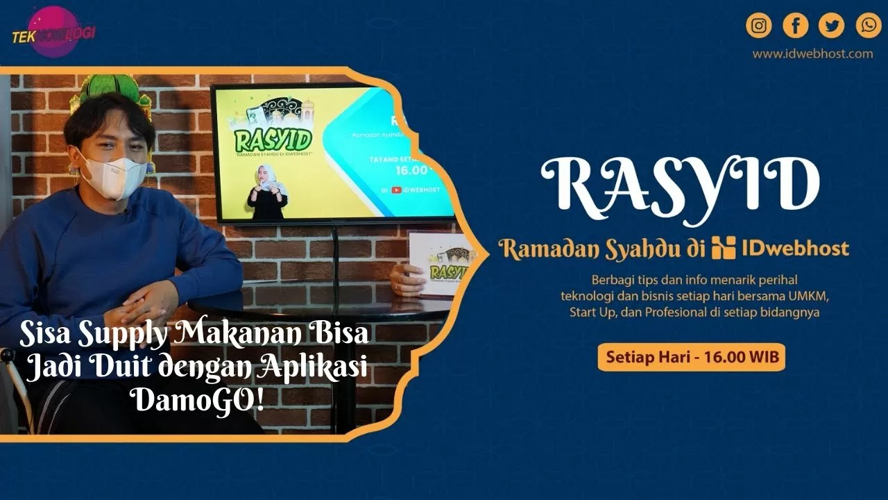 Sisa Supply Makanan Bisa Jadi Duit dengan Aplikasi DamoGO!