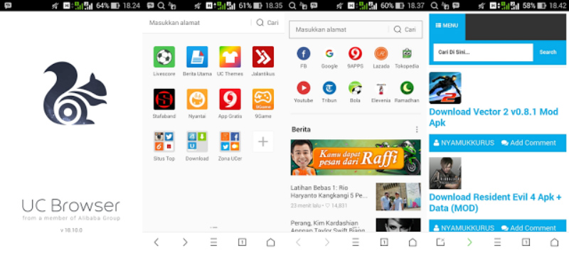 Download Musik Menggunakan UC Browser Blog Windows Phone dan Windows