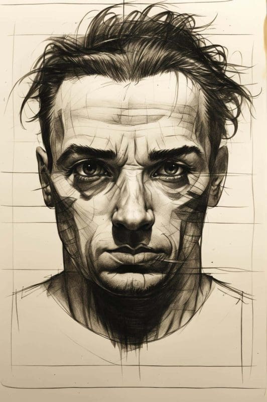 Creepy Police Sketches Explore Collection(03)