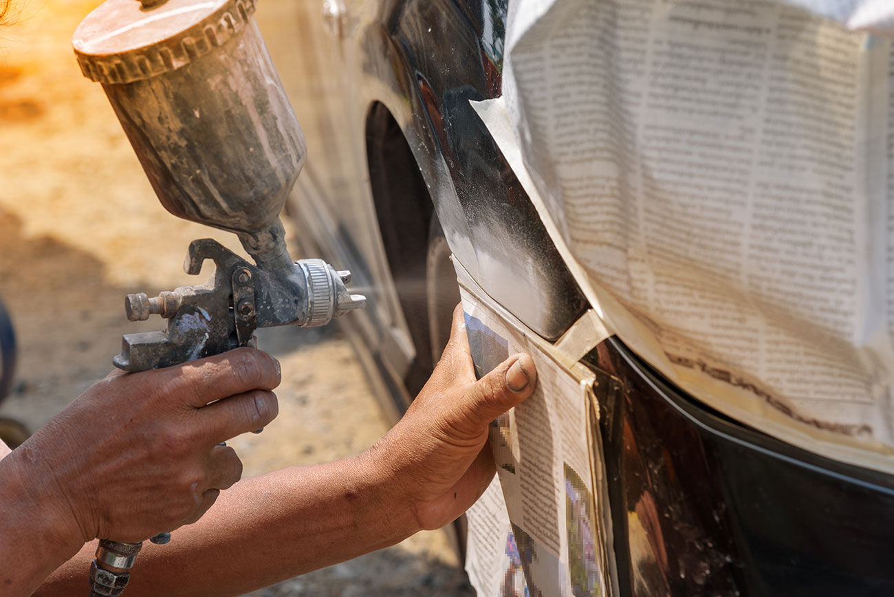When deciding to have your car painted, going cheap isn’t such a good