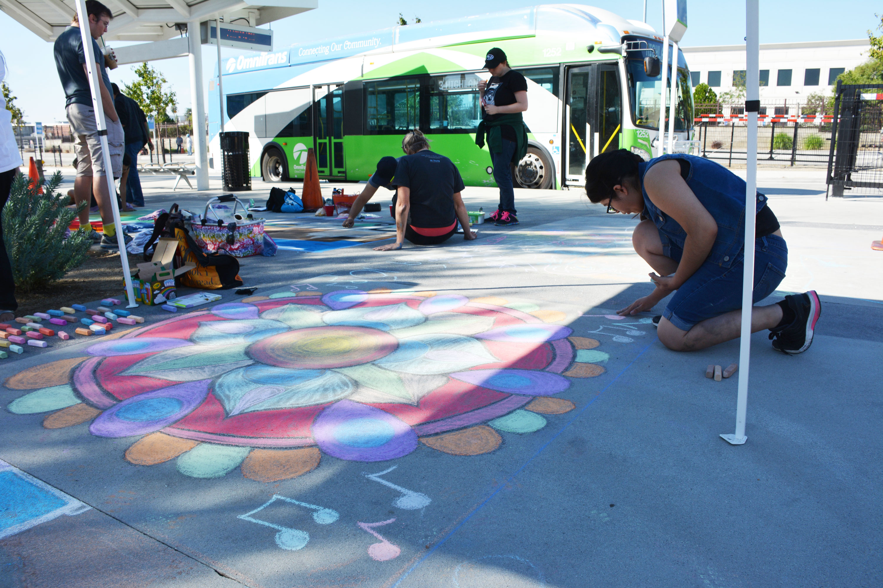 Omnitrans Sidewalk Chalk Art Contest returns Inland Empire Community News