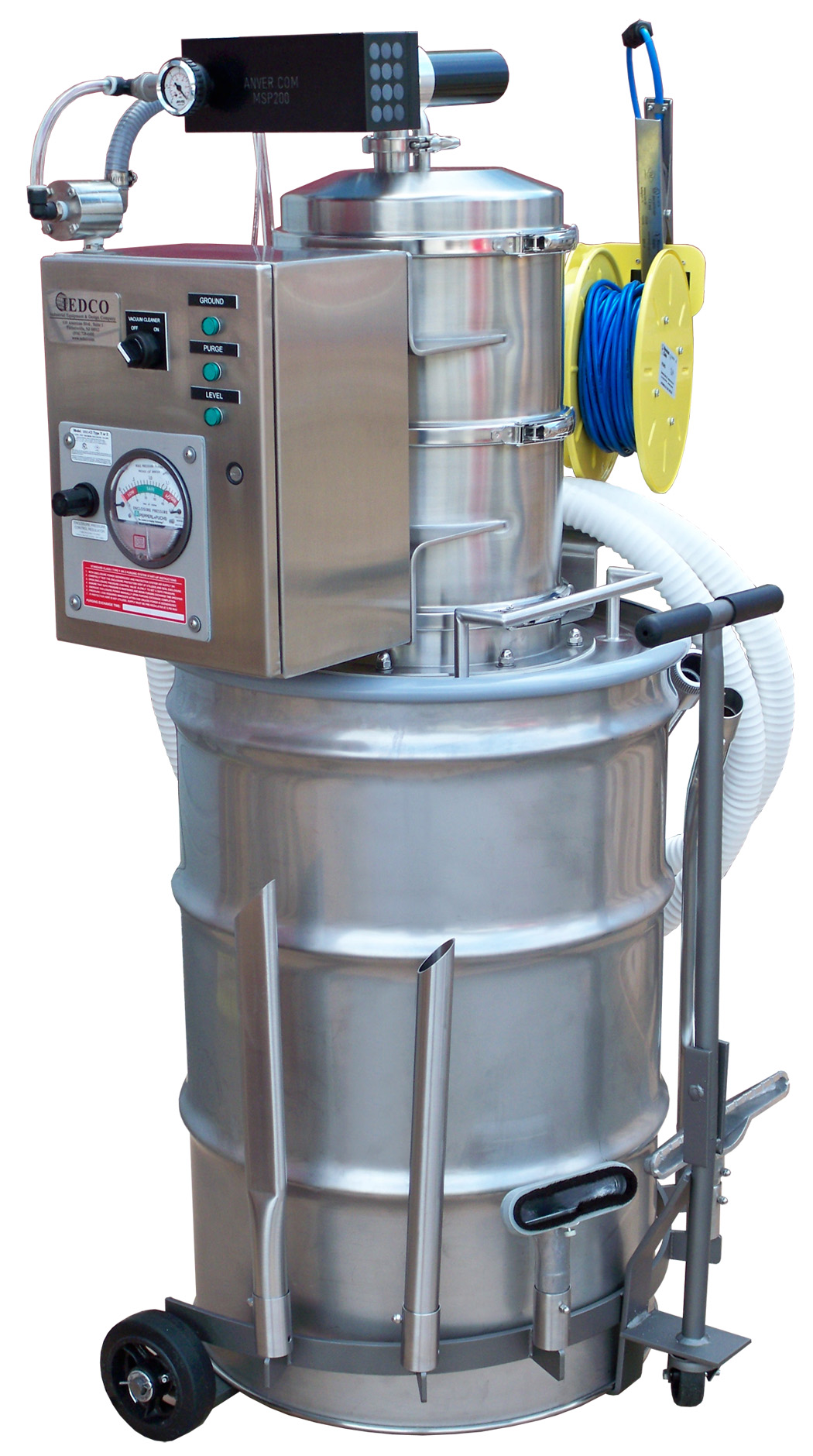 IEDCO Explosion Proof Vacuum Provides Portable Safety in Hazardous