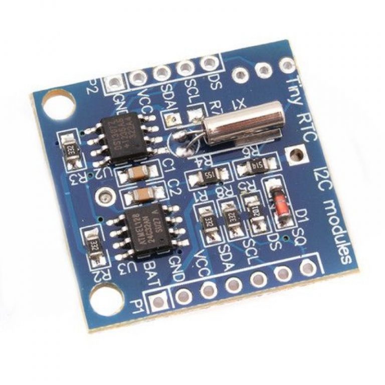 DS1307 RTC Real Time Clock Module Without Battery – ielectrony