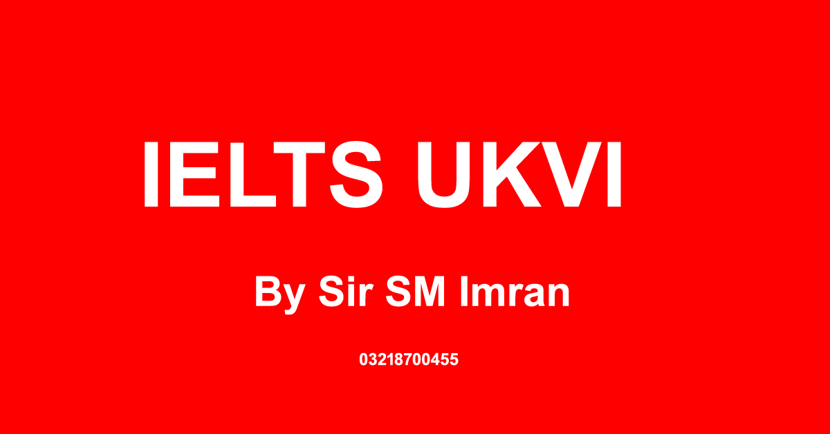 IELTS General Training UKVI IELTS Classes in Karachi IELTS Course in Karachi IELTS