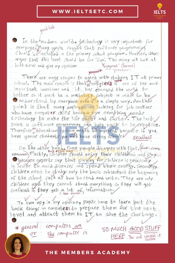 IELTS Writing correction 3 free ways to fix your writing