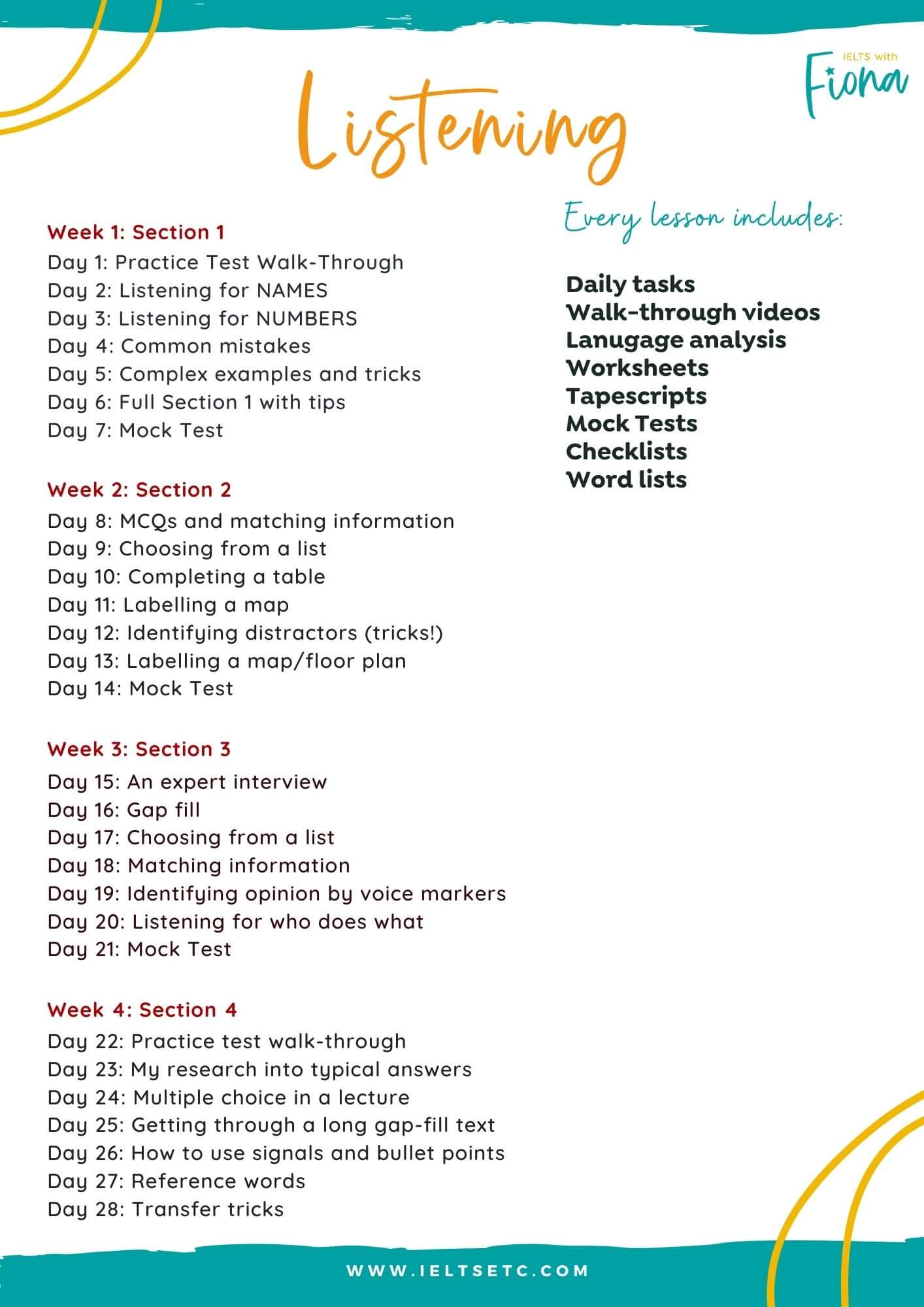 IELTS Listening Section 4 Gapfill and MCQ strategies