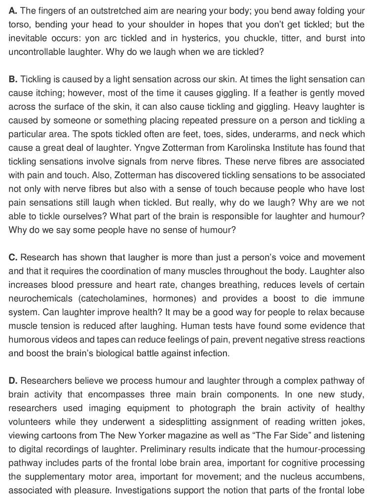 IELTS Reading Recent Actual Test in 2018 with Answers topic