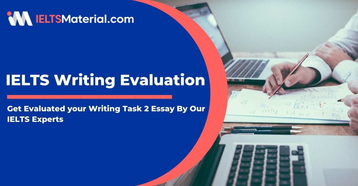Free IELTS Writing Essay ️ Evaluation and Correction Service