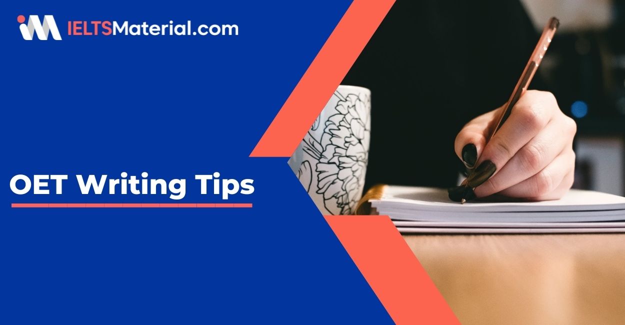 OET Writing Tips Tips to Improve your OET Writing