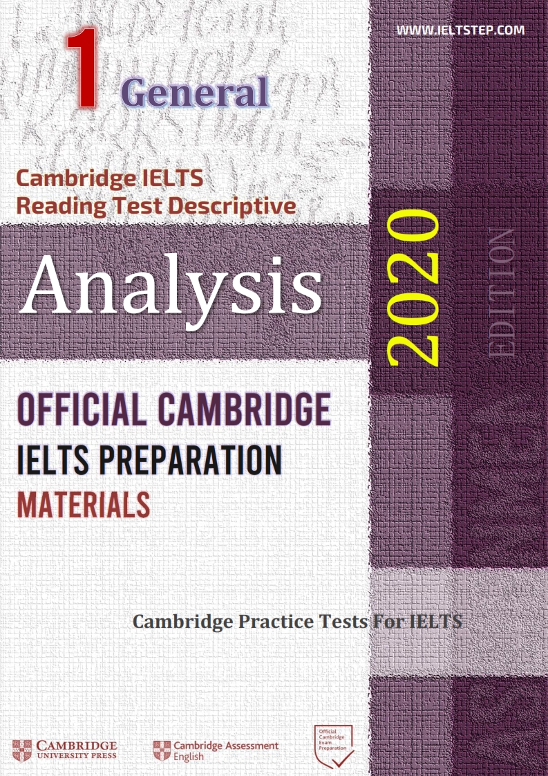 Cambridge IELTS Book 5 – Reading Test 1 Answers.