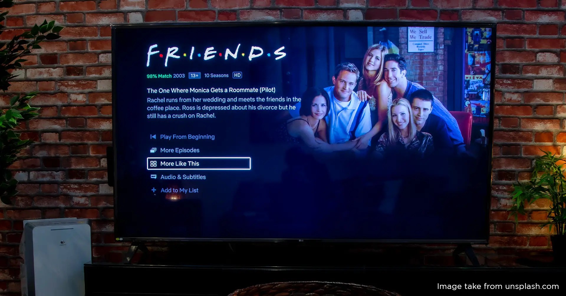 Where to watch FRIENDS on Netflix in the US
