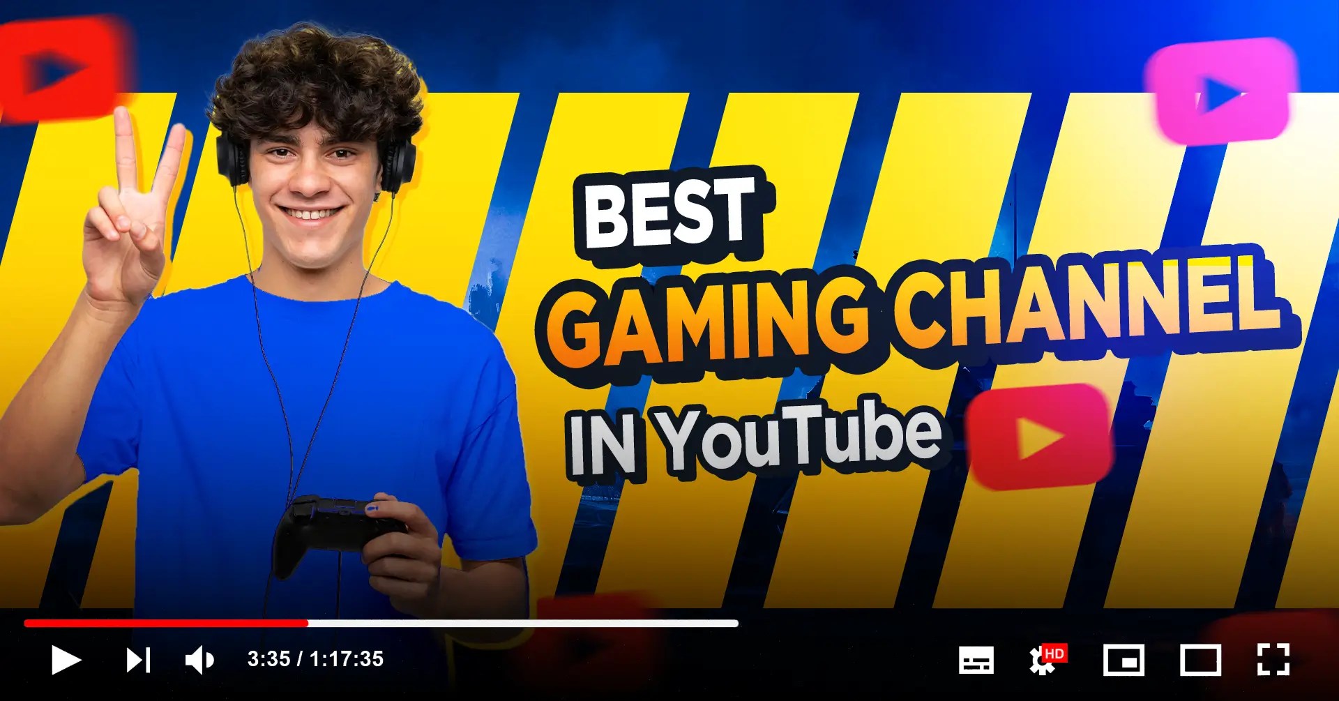 Best Gaming Channel Names in YouTube