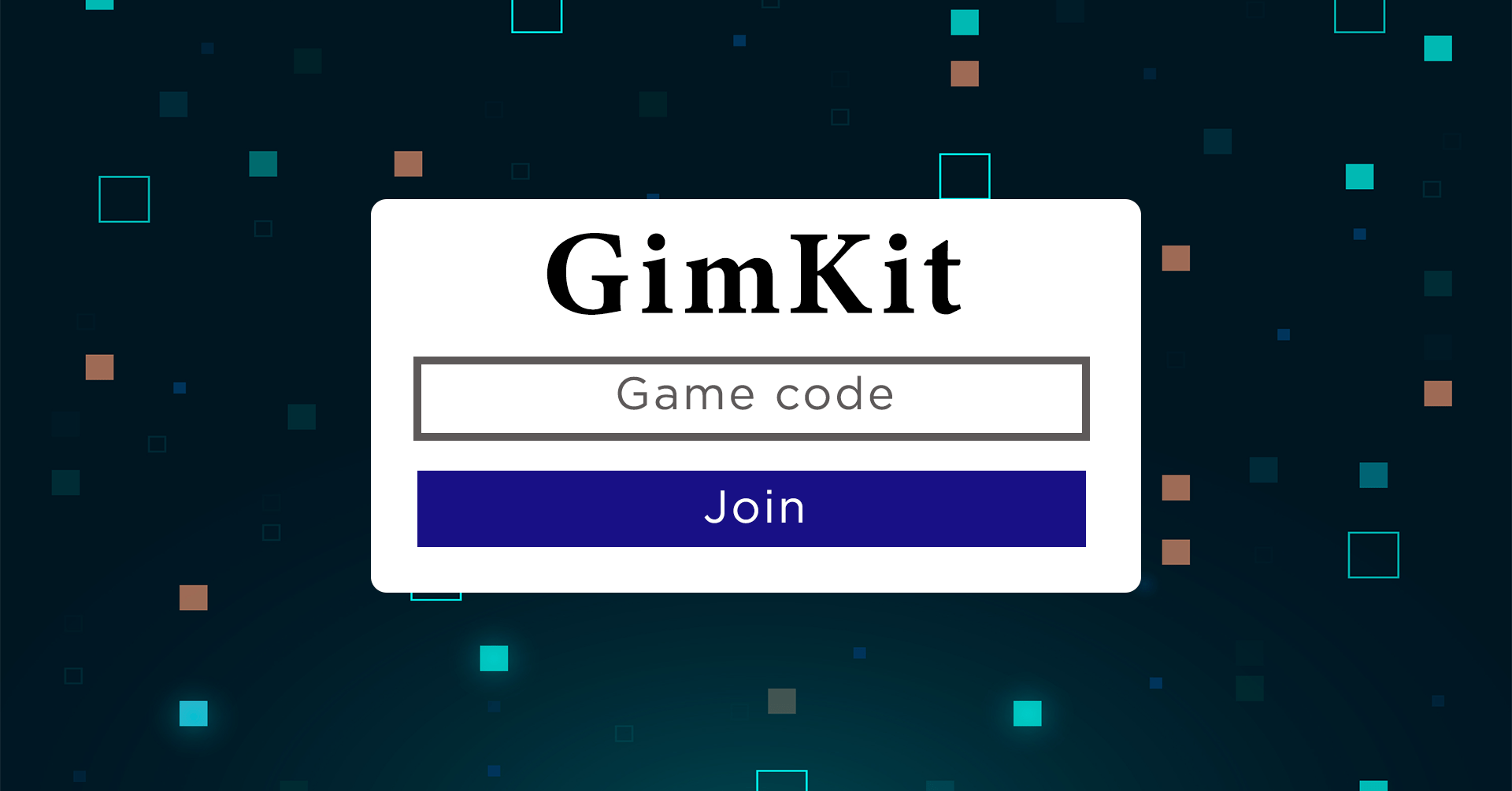 Gimkit code Visit to play more games!